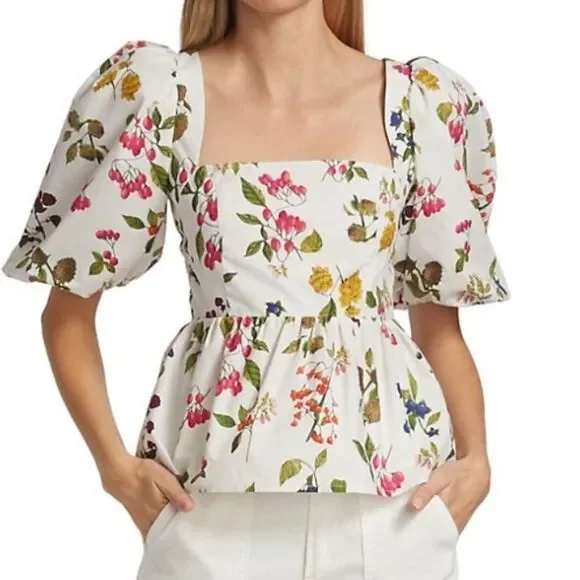 CaraCara Alexis Puff Sleeve Top - Picture 5 of 11